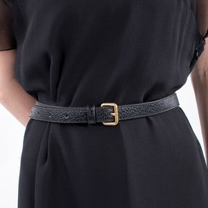 MARC BY MARC JACOBS BLACK CLASSIC BELT | WOMENS SIZE 75CM